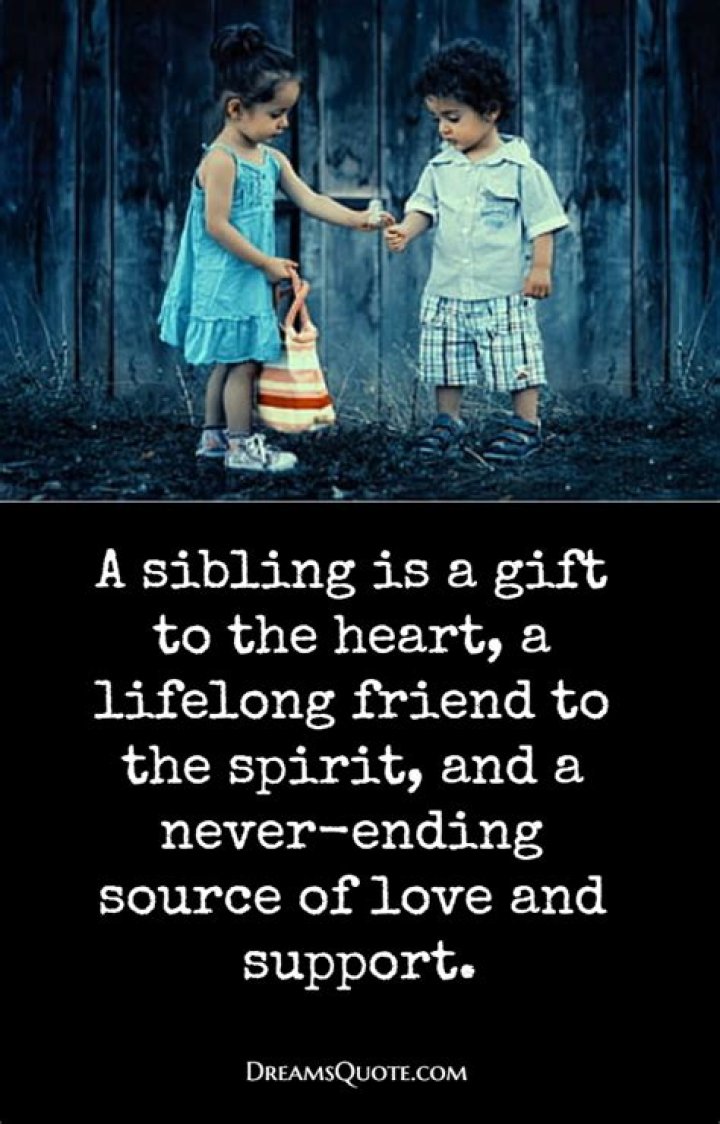 A Sibling Bond That Inspires